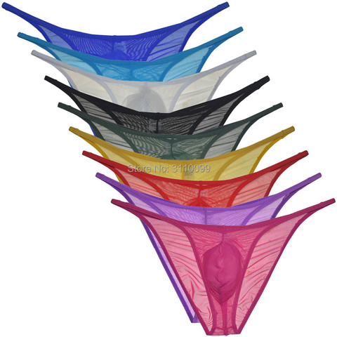 Men's semitransparent and ventilate Briefs Comfort improvement cooler Bikini Underwear ► Photo 1/6