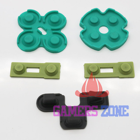 2sets For Playstation 2 PS2 Controller Repair Conductive Rubber Silicon Pads Replacement ► Photo 1/2