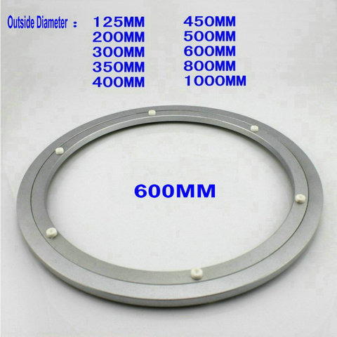 Wholesale Outside Dia 600 MM (24 Inch)  Quiet and Smooth Solid Aluminium Lazy Susan Bearing Turntable Swivel Plate ► Photo 1/6