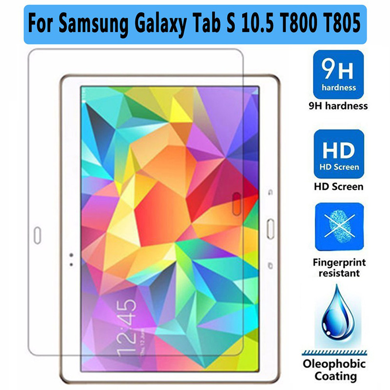 Tempered Glass Screen Protector For Samsung Galaxy Tab S 10.5 T800 T805 