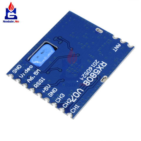 FPV 5.8G Wireless Audio Video Receiver Module for RX5808 Frequency Phase Lock Analog AV Signal Output 3.5V 170mA Board ► Photo 1/1