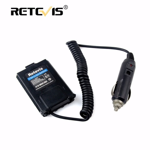 DC 12V Car/Vehicle Charger Battery Eliminator For Baofeng UV-5R UV5R Retevis RT-5R RT5R Walkie Talkie Accessories C9011A ► Photo 1/5