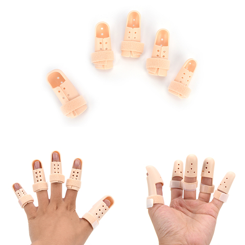 hot sale Hand Finger Splints Support Brace Mallet Splint for Broken Fingers Joint Fracture Pain Protection Adjustable Hook 1Pc ► Photo 1/6