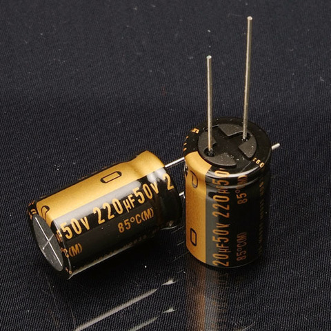 2022 hot sale 10PCS/30PCS new Japanese original nichicon audio electrolytic capacitor KZ 220Uf/50V capacitor free shipping ► Photo 1/1