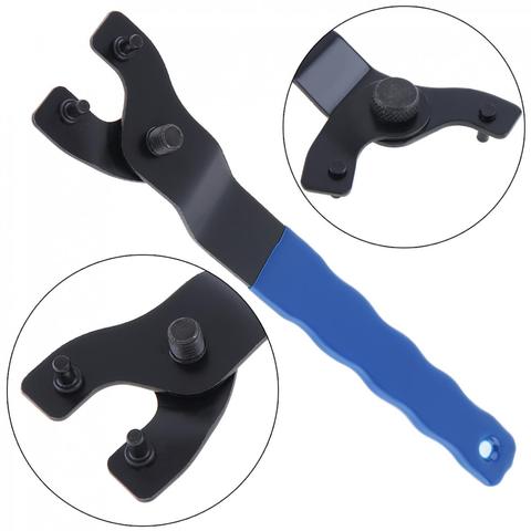 1pc 8 Inch Carbide Alloy Adjustable Angle Grinder Wrench with Handle Plastic Shell for Conversion Angle Grinding Tool ► Photo 1/6