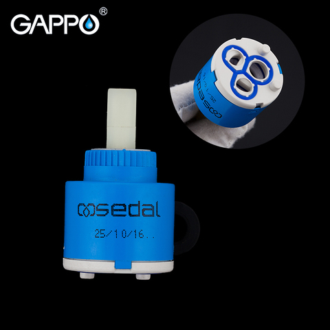GAPPO Faucet Cartridges Ceramic cartridge Mixer Low Torque Faucet Accessories Spindle Free Rotation Flat Base ► Photo 1/6