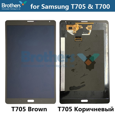 Tablet LCD Display For Samsung Galaxy Tab S T705 T700 Panel LCDAssembly for T705 T700 With Touch Screen Digitizer Glass 8.4' AAA ► Photo 1/1