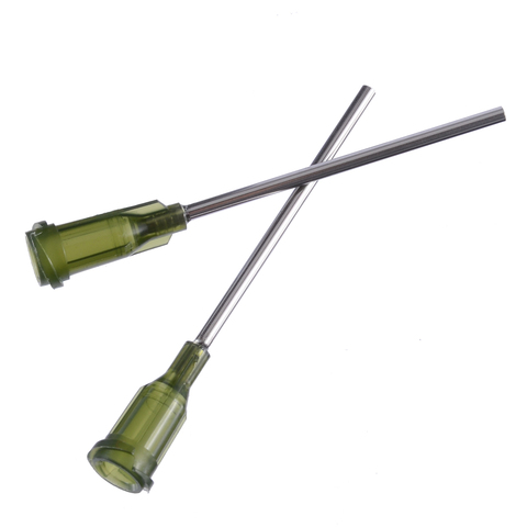 10pcs Syringe Needle Tip Dispensing Stainless Steel Needles with Luer Lock 14 Ga 1.5inch for Liquid Dispenser Syringe ► Photo 1/6