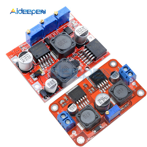 LM6019 LM2596 DC-DC Step Up Down Boost Buck Voltage Power Converter Module Auto Adjustable Constant Current Board 1.25V-26V 3A ► Photo 1/4