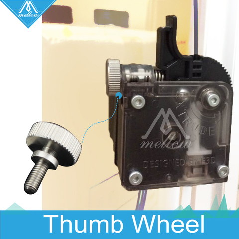 1pcs Titan Thumb Wheel for 3D printer titan Extruder for desktop FDM 3D printer reprap MK8 J-head bowden, Kossel ► Photo 1/6