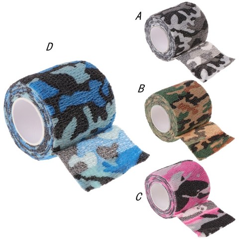 1 Roll Tattoo Self-adhesive Non-woven Elastic Bandage Grip Tube Cover Wrap Sport Tape Tattoo Supplies Accessories ► Photo 1/6