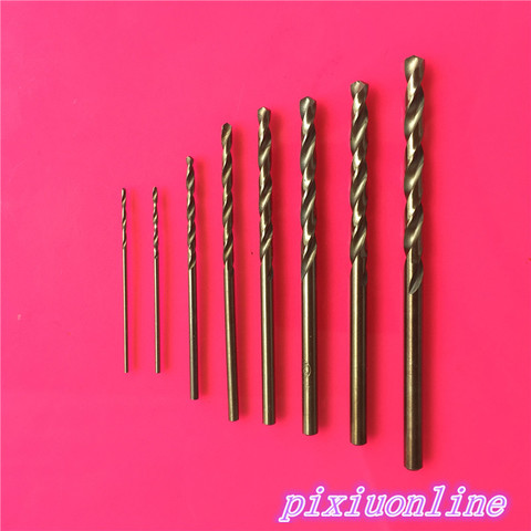 8pcs K113Y  0.8-3.5mm Mirco HSS Cobalt Steel Alloys Twist Drill Bit Sets For Metal Wood Plastic High Quality On Sale ► Photo 1/1