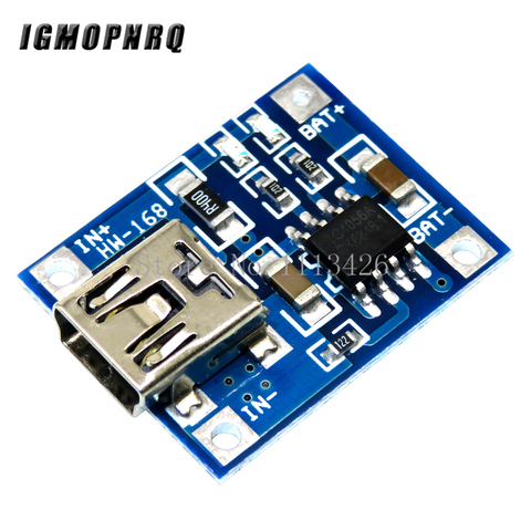 10PCS TP4056 5V Mini USB 1A Lithium Battery Charging Board Charger Module ► Photo 1/2