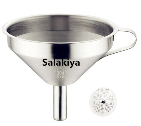 Free  Shipping  Sanitary  Funnel  Stainless Steel  304, Filler For Filter Wine  (With 400 Micron Filter Plate) ► Photo 1/1