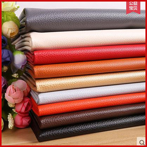 145*100cm 1pc PU Leather Faux Leather Fabric For Sewing,Artificial Synthetic Pu Faux Leather Fabric For Sofa Diy Bag Material ► Photo 1/6