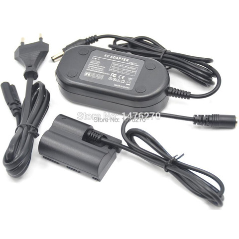 ACK-E2 AC Power Adapter charger+DR-400 DR-E2 DC Coupler BP511 BP-511 dummy battery for Canon EOS 5D 10D 20D 30D 40D 50D D60 300D ► Photo 1/6