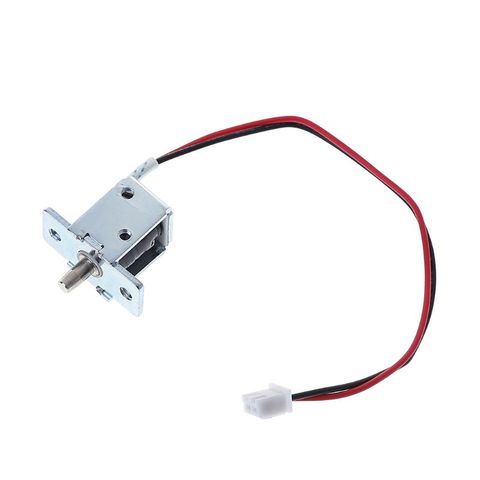 DC 12V 0.5A Mini Electric Magnetic Cabinet Bolt Push-Pull Lock Release Assembly Solenoid Access Control l29k ► Photo 1/6