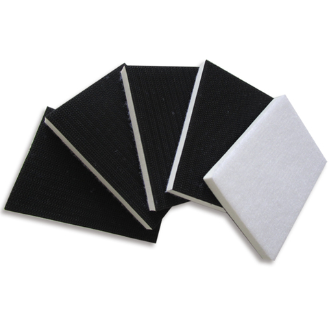 70*100mm Rectangle EVA Hard Sponge Interface Pad Damping Pad for Sander Backing Pad Abrasive Tools Accessories - Hook and Loop ► Photo 1/5