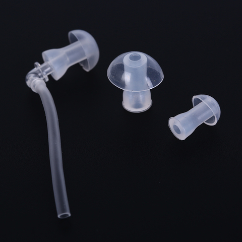 Hearing Aid Earplug Eartips Ear Plugs Domes with Sound Tube Tubes + Domese Hearing Aids Accessories (L M S) Siz ► Photo 1/6