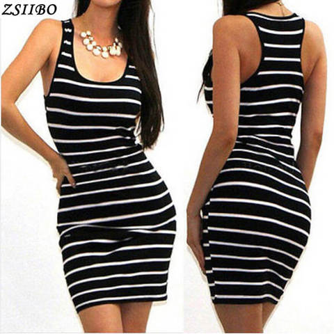 Summer Casual  women T-Shirt Loose Short  SleeveStriped TShirts Sexy O-Neck Tee Shirt Femme Ladies Long Tops  Dress ► Photo 1/2