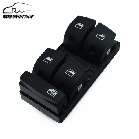 Electric Power Panel Window Master Control Switch Button For Audi A3 A3 Sportback A6 C6 Sedan Q7 4F0 959 851 4F0 959 851A 851C ► Photo 1/6