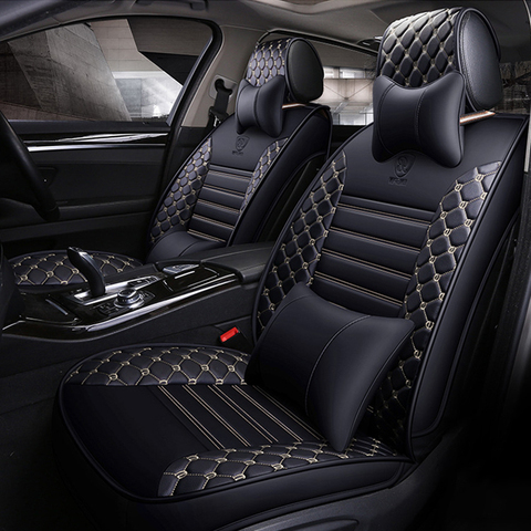 Wenbinge Special Leather car seat covers for mazda 6 gh cx-5 opel zafira b bmw f30 vw passat b6 solaris hyundai bmw x5 e53 cover ► Photo 1/6
