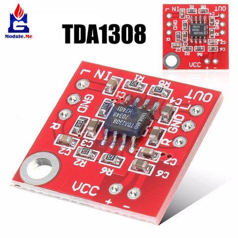 TDA1308 Headphone Stereo Amplifier Board Headset Pre-amplifier Board Module 3 -6V Classic AB A B Stereo Headphone Driver ► Photo 1/6