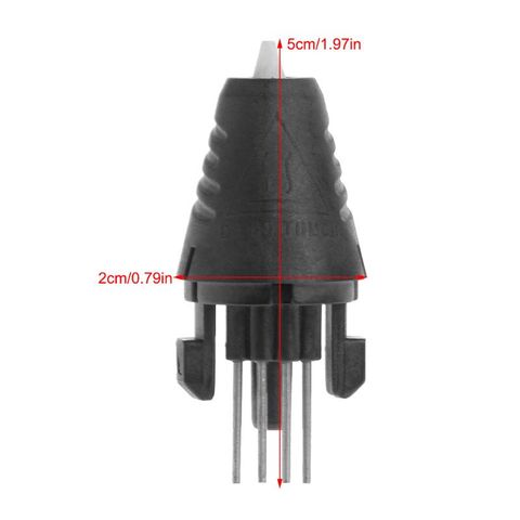 5*2cm Printer Pen Injector Head Nozzle For First Generation 3D Printing Pen Parts ABS Black 3D Printing Pen Nozzle ► Photo 1/6