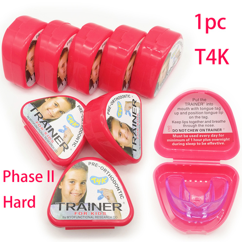 1pc T4K Children Dental Tooth Orthodontic Appliance Trainer Kids Alignment Braces Mouthpieces Phase 2 Teeth Whitening ► Photo 1/6