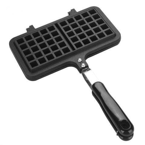 Dual Head Kitchen Gas Non-Stick Waffle Maker Pan Mould Mold Press Plate Baking Tool Bubble Egg Cake Oven Breakfast Machine ► Photo 1/6