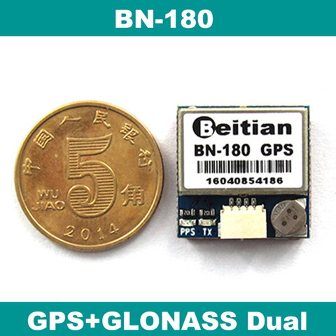 BEITIAN small size GPS Module, GNSS GLONASS GPS module, UART TTL level, 9600bps, BN-180 ► Photo 1/6