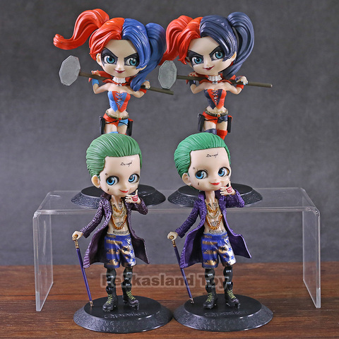 Buy Online Q Posket Dc Suicide Squad Joker Harley Quinn Pvc Figure Collectible Model Toy Qposket Doll Alitools