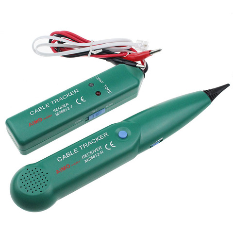 MS6812 Telephone Wire Tracker LAN Network Cable Tester For UTP STP Cat5 Cat6 RJ45 RJ11 Line Finding Testing ► Photo 1/6