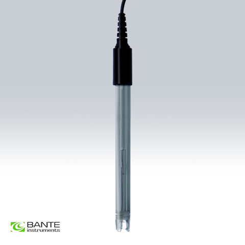 Genuine Brand BANTE Economy combination pH electrode sensor probe for general liquids BNC  Round sensitive membrane ► Photo 1/1