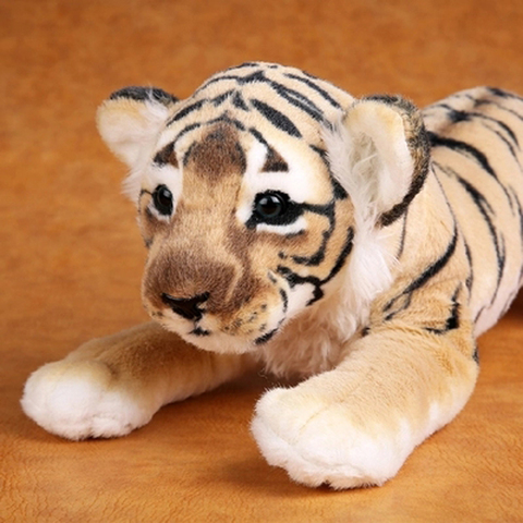 Soft Stuffed Animals Tiger Plush Toys Pillow Animal Lion Peluche Kawaii Doll Cotton Girl Brinquedo Toys For Children ► Photo 1/6