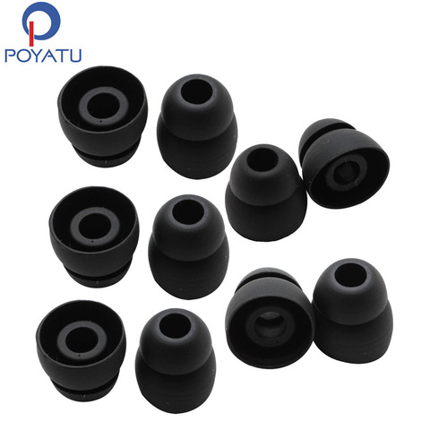 POYATU Replacement Silicone Ear Tips Buds For Powerbeats 2 Wireless Powerbeats3 Headset Sport Headphone Earbuds Eartips Earhook ► Photo 1/6