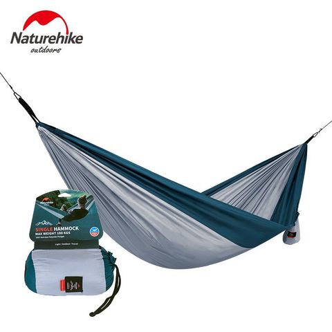 Naturehike Outdoor Single Double Hammocks Thicken Camping Hanging Sleeping Bed Hiking Swing Portable Ultralight Travel Picnic ► Photo 1/6