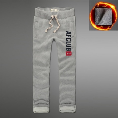 2022 new winter joggers keep warm thick pants soft full length Embroidery ► Photo 1/6