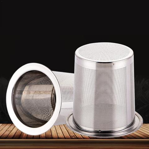 Mesh Tea Infuser Reusable Tea Strainer Teapot Stainless Steel Loose Net Tea Leaf Spice Filter Drinkware Kitchen Accessories ► Photo 1/6