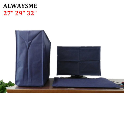 ALWAYSME 3PCS Or 1PCS Set 27 Inch 29 Inch 32 Inch Computer Dust Cover Protector Universal Fits All Dell Sumsung HP Lenovo Benq ► Photo 1/6