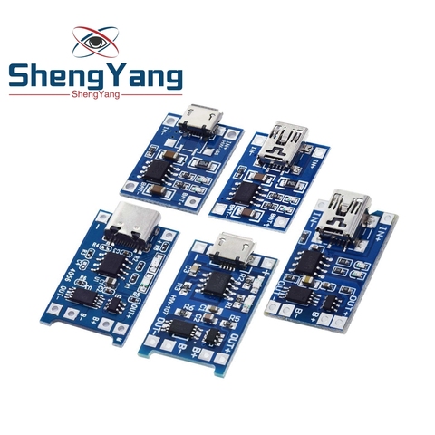 5V 1A 18650 TP4056 Lithium Battery Charger Module Charging Board With Protection Dual Functions 1A Li-ion ► Photo 1/6
