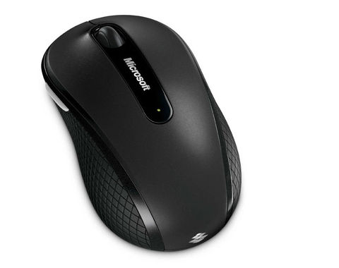 Microsoft 4000 2.4GHZ Wireless Mouse Blue Track For Laptop MAC ► Photo 1/5