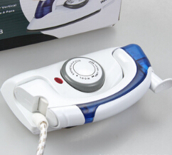 travel helper portable mini electric iron travel steamer iron 3 shifts business gift  flat handle convenient ironer ► Photo 1/1