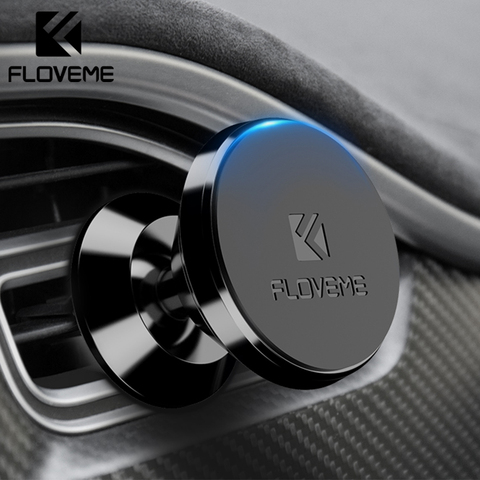 FLOVEME Magnetic Car Phone Holder For iPhone Samsung 360 Rotation Magnet Air Vent Mount Stand Holder For Phone In Car Universal ► Photo 1/6