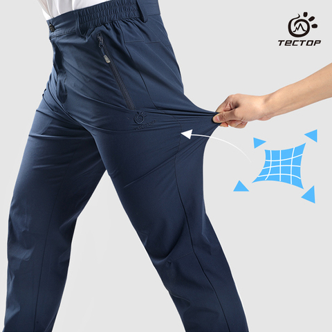 Tectop  Outdoor Men Summer Pants High Elastic Hiking Running Trousers Quick Drying Pant ► Photo 1/6