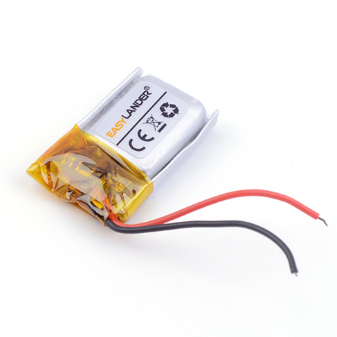 341218 3.7V 50mAh Rechargeable li Polymer Li-ion Battery For mp3 Bluetooth headset speaker DVR small  toys smart watch fotografi ► Photo 1/2
