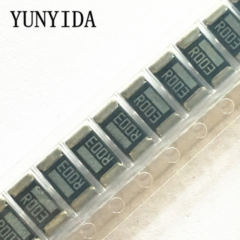 50PCS SMD alloy  resistor  2512 0.003R 3 mOhm   R003 1% ► Photo 1/1