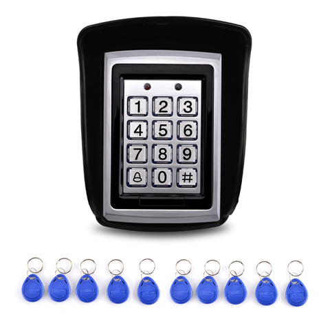 SZBestWell Metal Case 125kHz Proximity Door Access Control Keypad System 7612 Support 1000 Users Use For Electric  Door Lock ► Photo 1/6