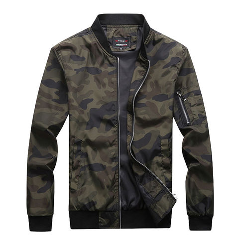 M-7XL 2022 New Autumn Men's Camouflage Jackets Male Coats Camo Bomber Jacket Mens Brand Clothing Outwear Plus Size M-7XL ► Photo 1/6