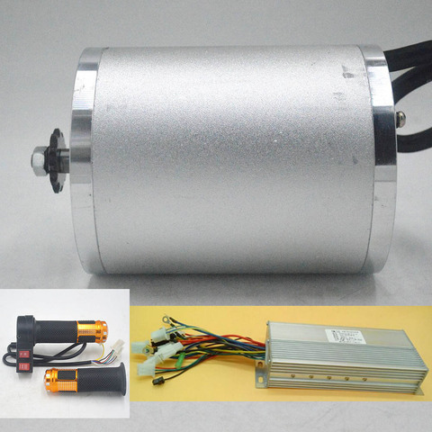 48V 60V 2000W Electric Motor ebike motor bldc with Brushless Controller Twist Throttle kit for electric bicycle/scooter/tricycle ► Photo 1/6
